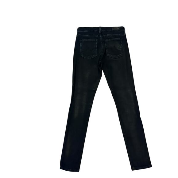 AG Adriano Goldschmied Women's 27R Black Farrah High Rise Skinny Ankle Jeans - Picture 10 of 16